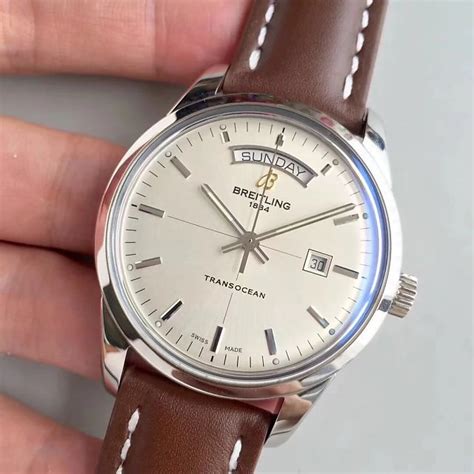 replica breitling transocean day date|breitling transocean day date review.